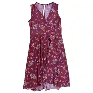 eShakti Floral Sheer Dress